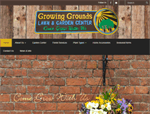 Tablet Screenshot of growinggrounds.com